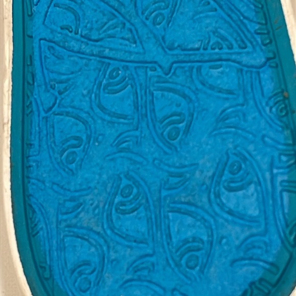 NWOT BLOWFISH MALIBU 💯 COTTON w ELASTIC STRETCH ON VAMP FOR EASY ON SNEAKERS 8M - Picture 10 of 10